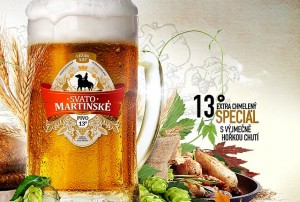 Speciální 13° Svatomartinské pivo ochutnáte letos poprvé #Pivo