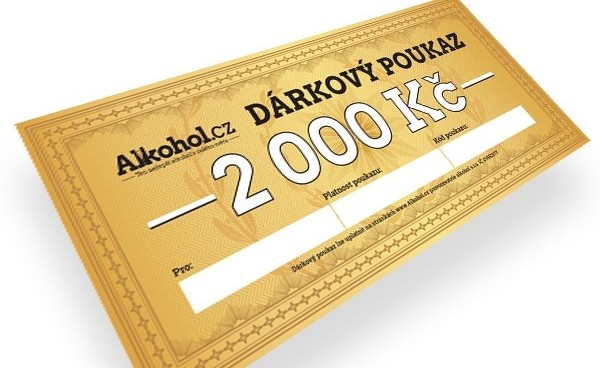 Alkohol.cz — Dárkový poukaz na 2000 Kč (2)